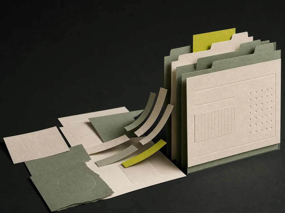 Materials become teachable structure
